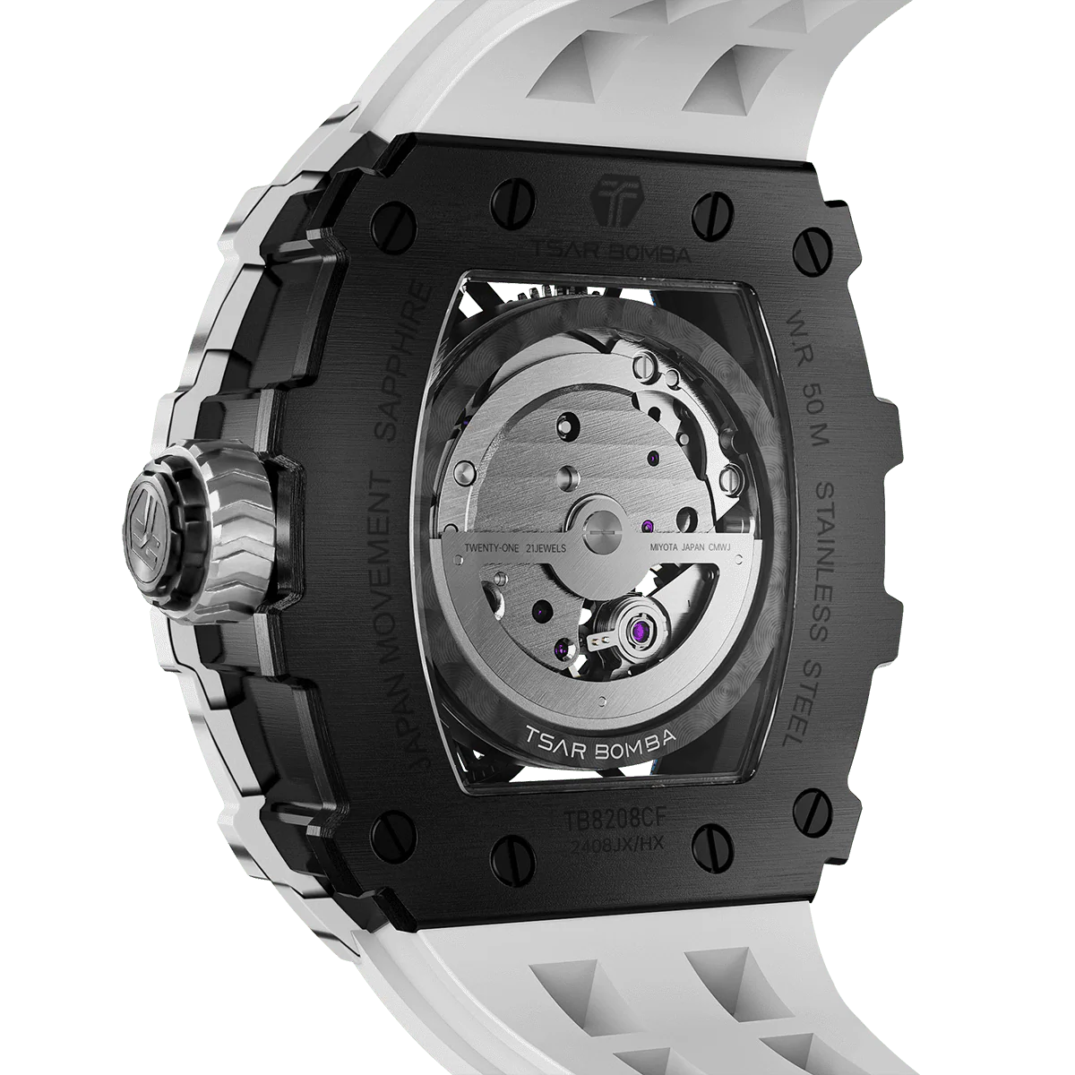 Elemental -Carbon Fiber Mechanical Watch TB8208CF - Image 27