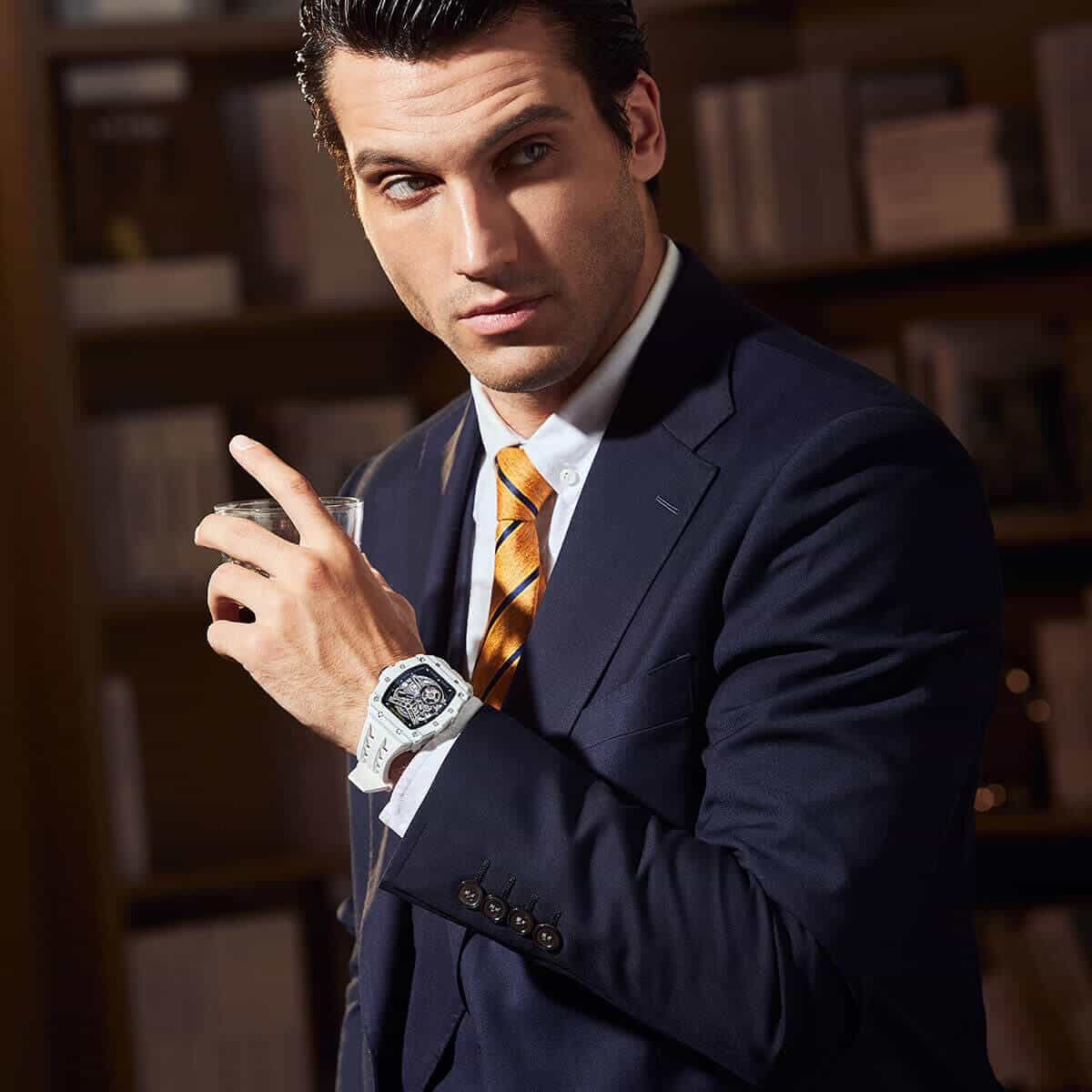 Elemental -Carbon Fiber Mechanical Watch TB8208CF - Image 30