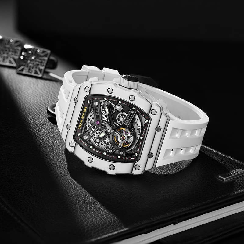 Elemental -Carbon Fiber Mechanical Watch TB8208CF - Image 32
