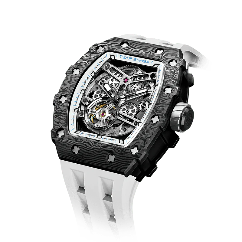 Elemental -Carbon Fiber Mechanical Watch TB8208CF - Image 33