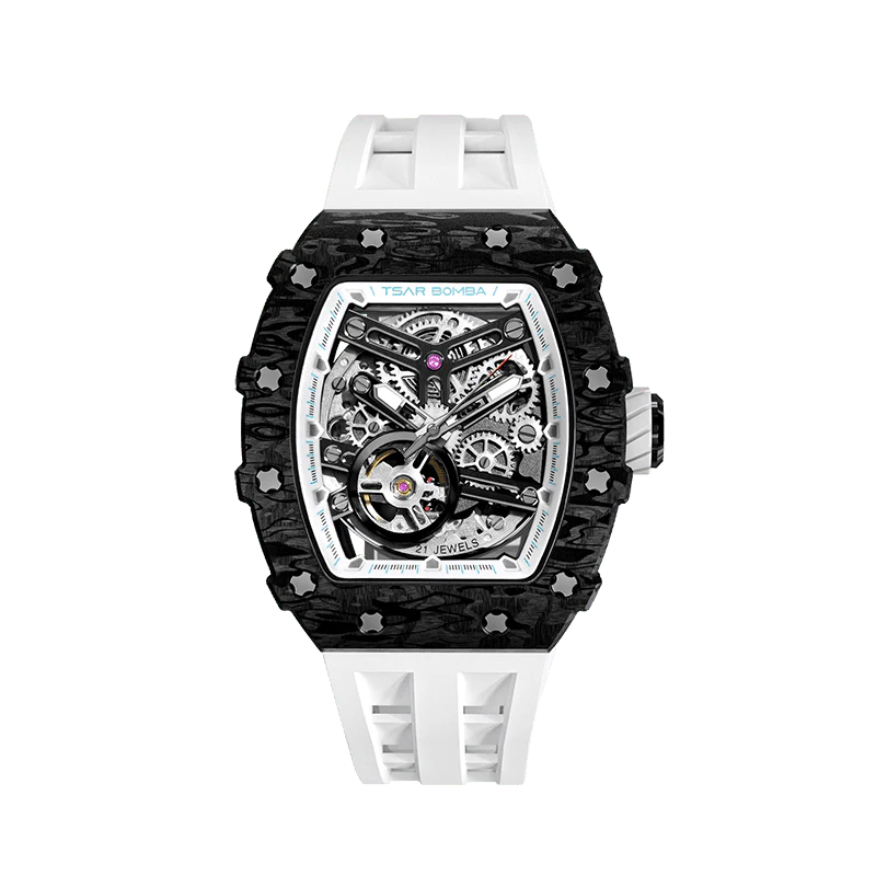 Elemental -Carbon Fiber Mechanical Watch TB8208CF - Image 35
