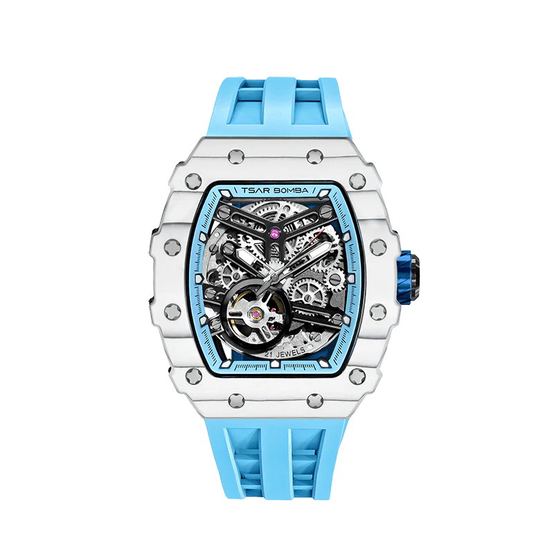 Elemental -Carbon Fiber Mechanical Watch TB8208CF - Image 11
