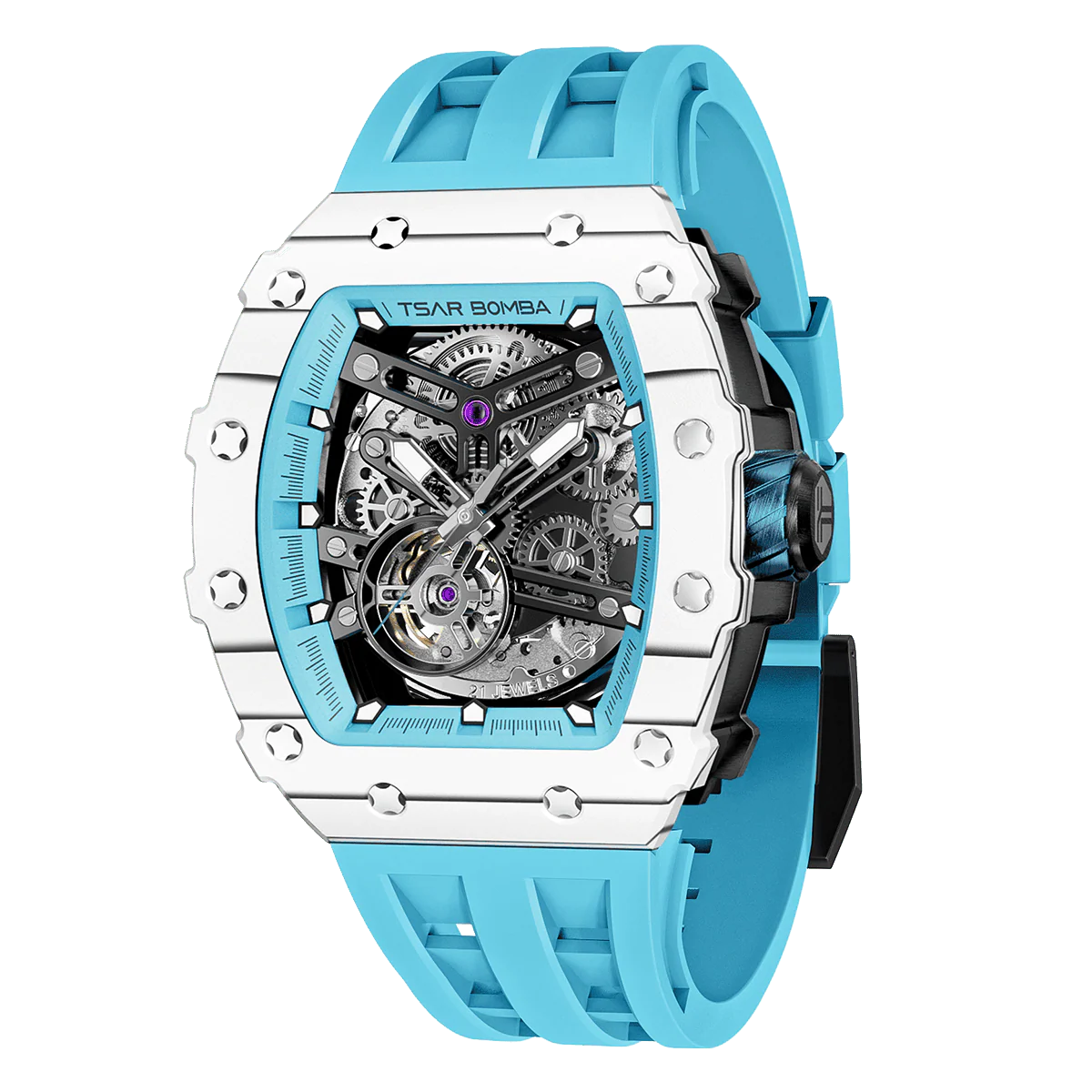 Elemental -Carbon Fiber Mechanical Watch TB8208CF - Image 12