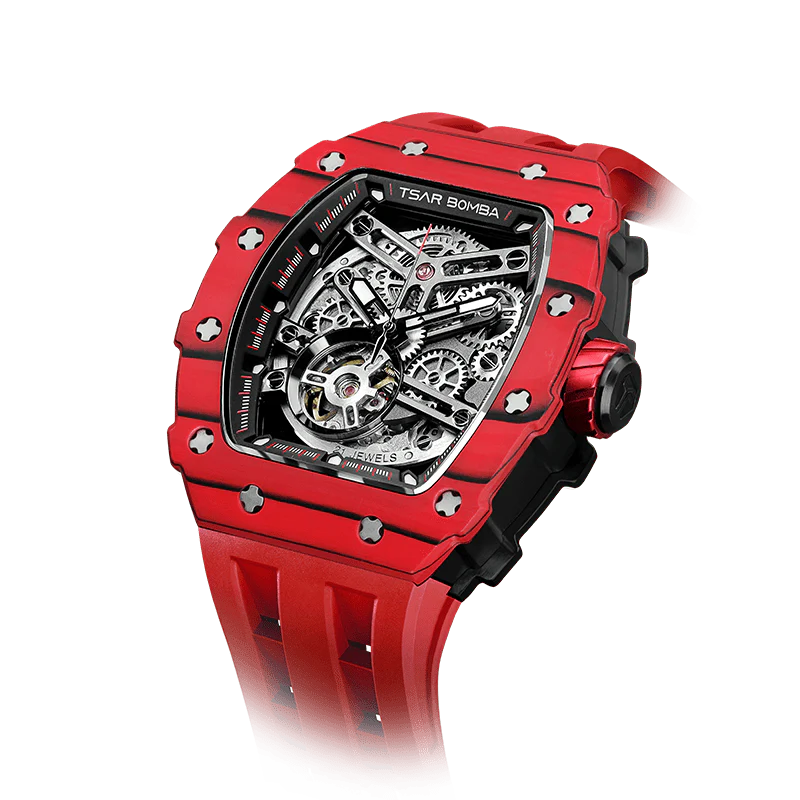 Elemental -Carbon Fiber Mechanical Watch TB8208CF - Image 18