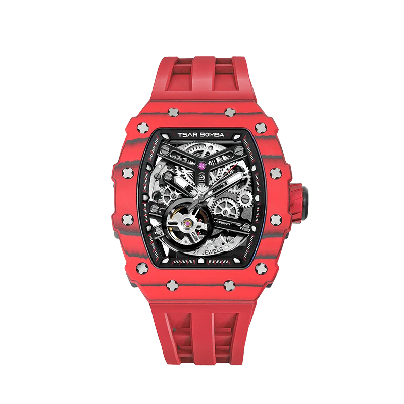 Elemental -Carbon Fiber Mechanical Watch TB8208CF - Image 20