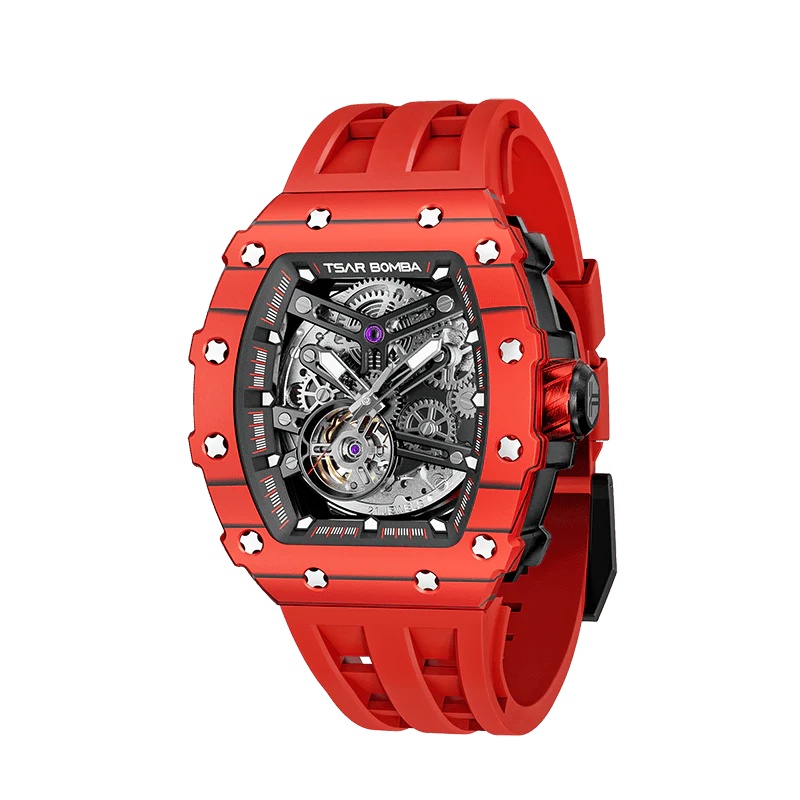 Elemental -Carbon Fiber Mechanical Watch TB8208CF - Image 21