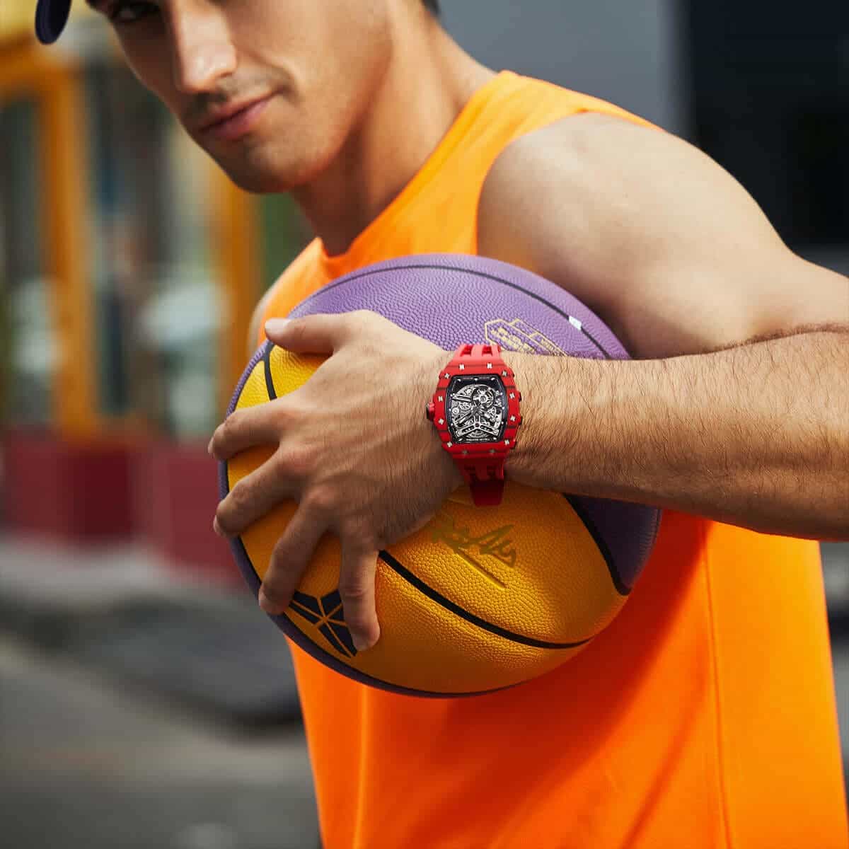 Elemental -Carbon Fiber Mechanical Watch TB8208CF - Image 22