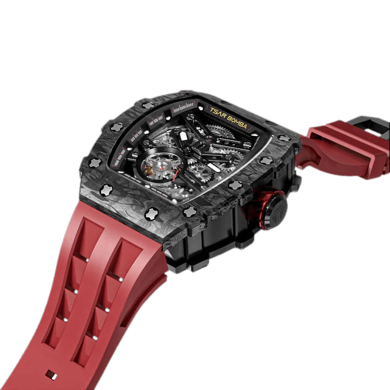 Elemental -Carbon Fiber Mechanical Watch TB8208CF - Image 43