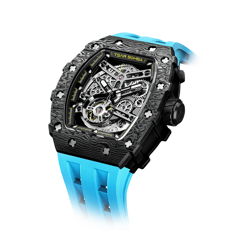 Elemental -Carbon Fiber Mechanical Watch TB8208CF - Image 45