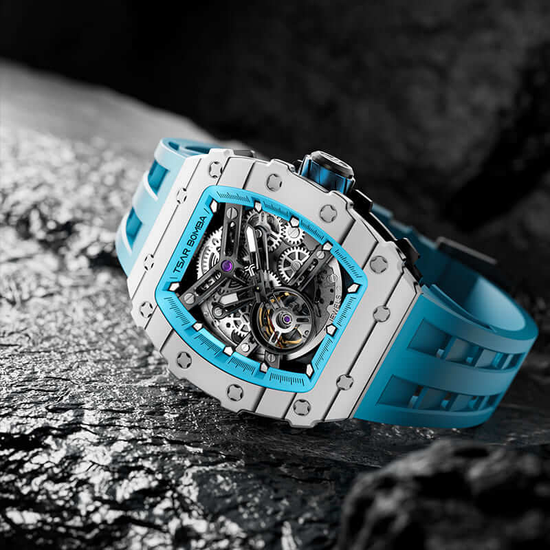 Elemental -Carbon Fiber Mechanical Watch TB8208CF - Image 16