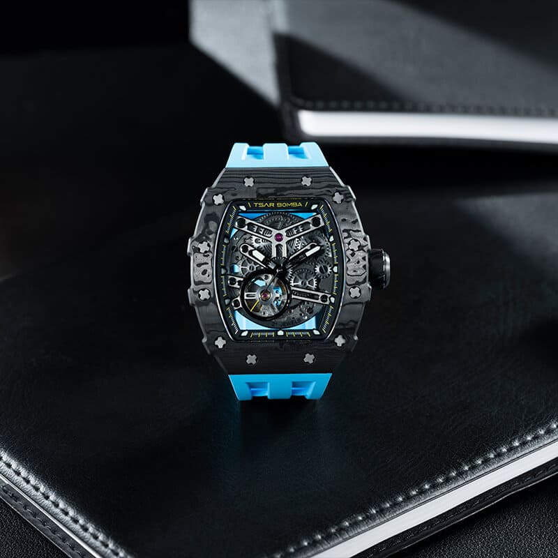 Elemental -Carbon Fiber Mechanical Watch TB8208CF - Image 49
