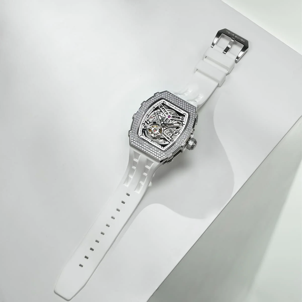 Elemental-Cubic Zirconia Automatic Watch TB8208D - Image 21