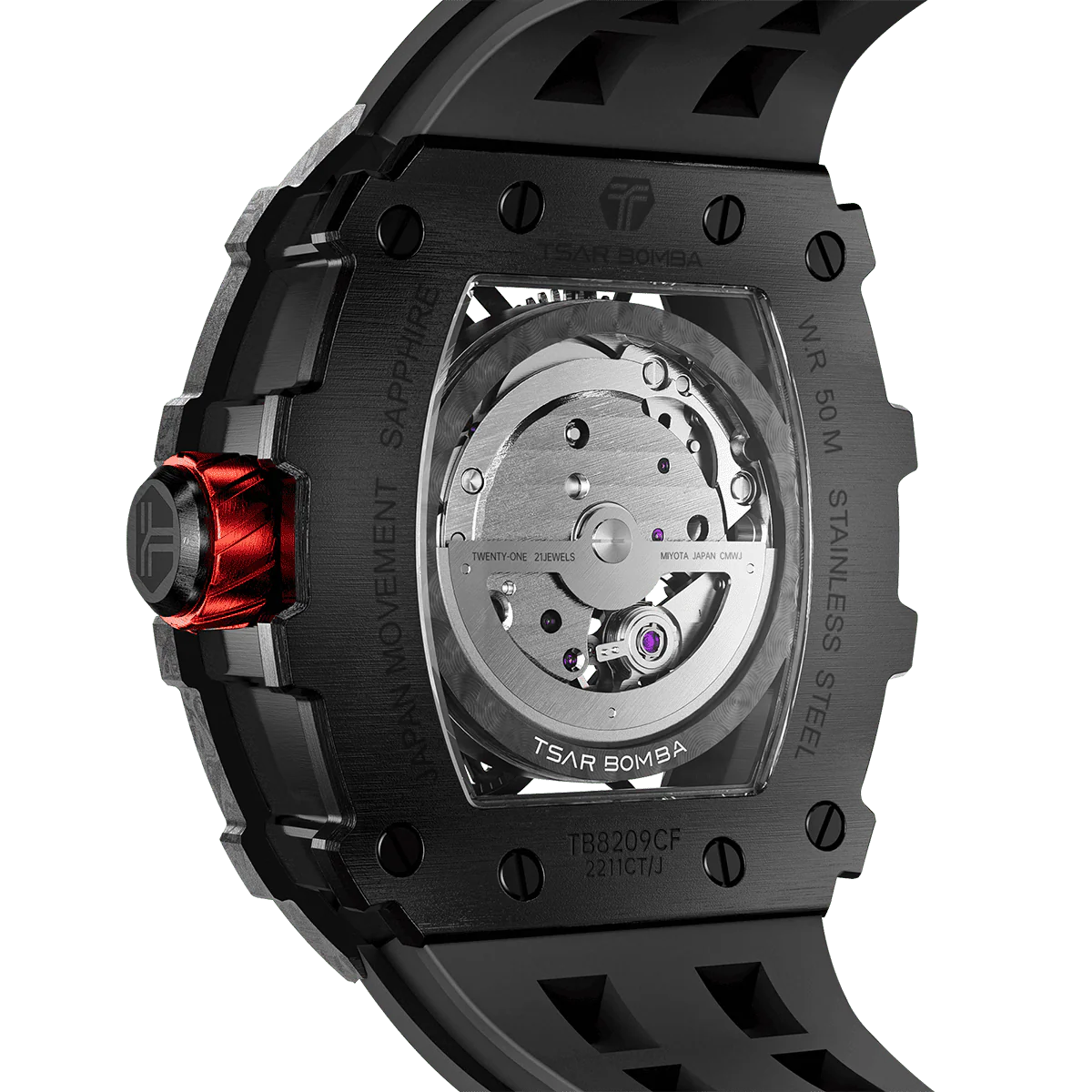 Elemental-Carbon Fiber Automatic Watch TB8209CF（US） - Image 10