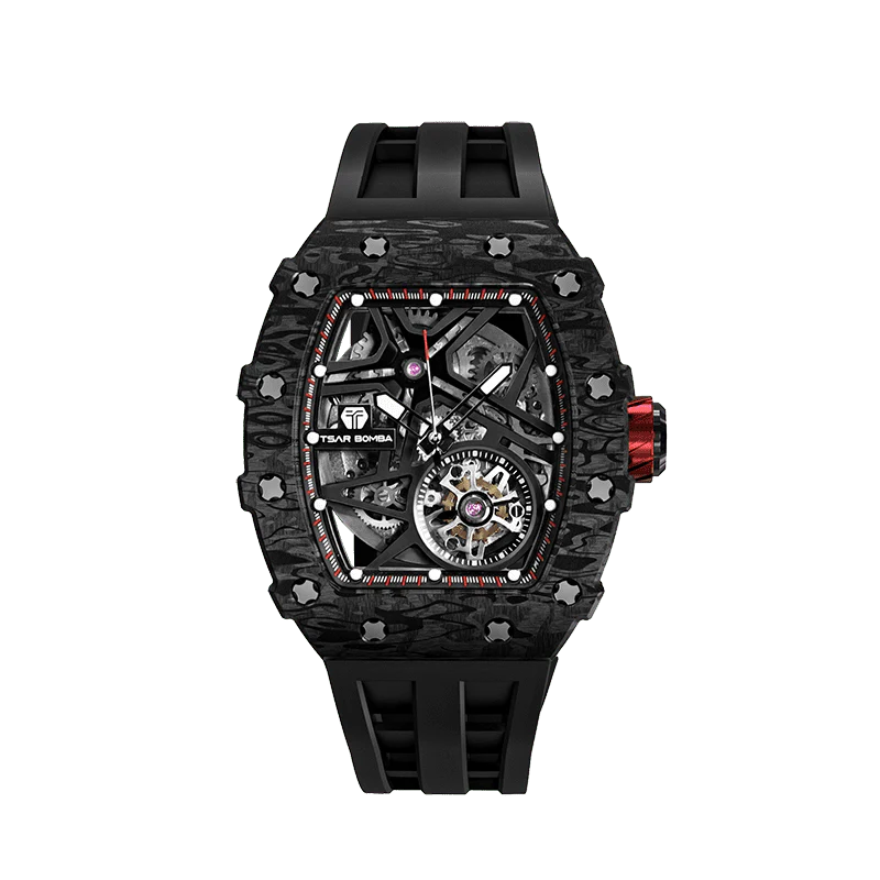 Elemental-Carbon Fiber Automatic Watch TB8209CF（US） - Image 11