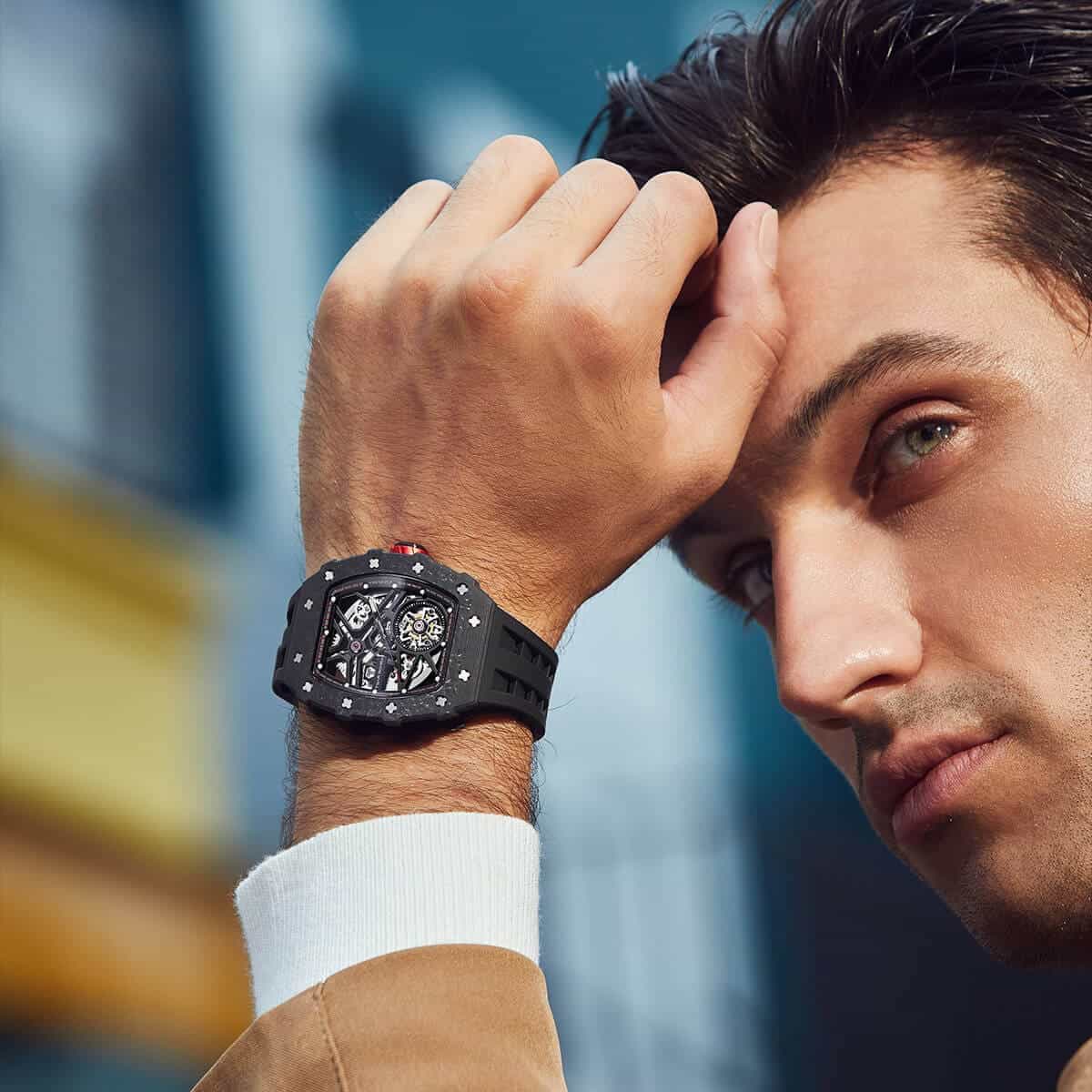 Elemental-Carbon Fiber Automatic Watch TB8209CF（US） - Image 13