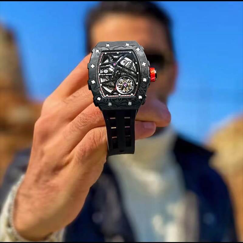 Elemental-Carbon Fiber Automatic Watch TB8209CF（US） - Image 15