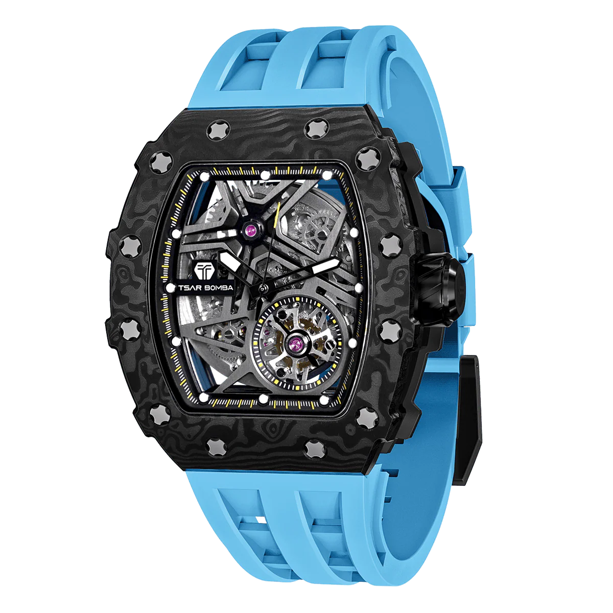 Elemental-Carbon Fiber Automatic Watch TB8209CF（US） - Image 4