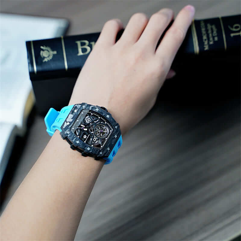 Elemental-Carbon Fiber Automatic Watch TB8209CF（US） - Image 6