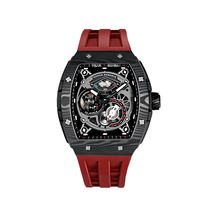Elemental-Carbon Fiber Automatic Watch TB8210CF - Image 10