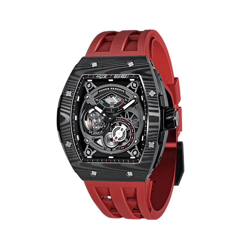 Elemental-Carbon Fiber Automatic Watch TB8210CF - Image 11