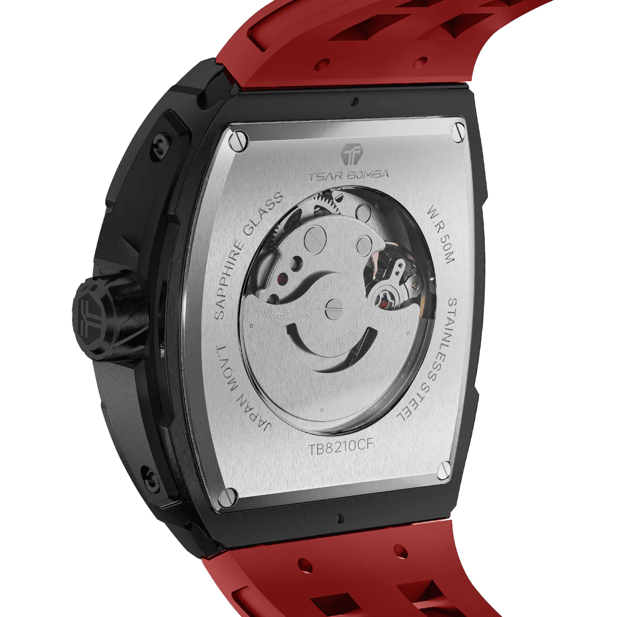 Elemental-Carbon Fiber Automatic Watch TB8210CF - Image 9