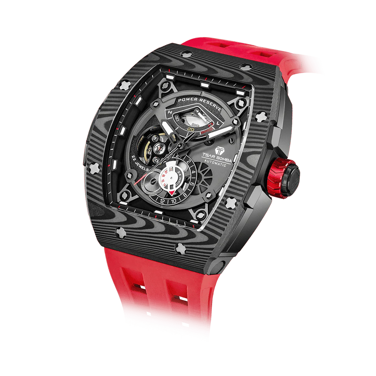 Elemental-Carbon Fiber Automatic Watch TB8210CF - Image 28