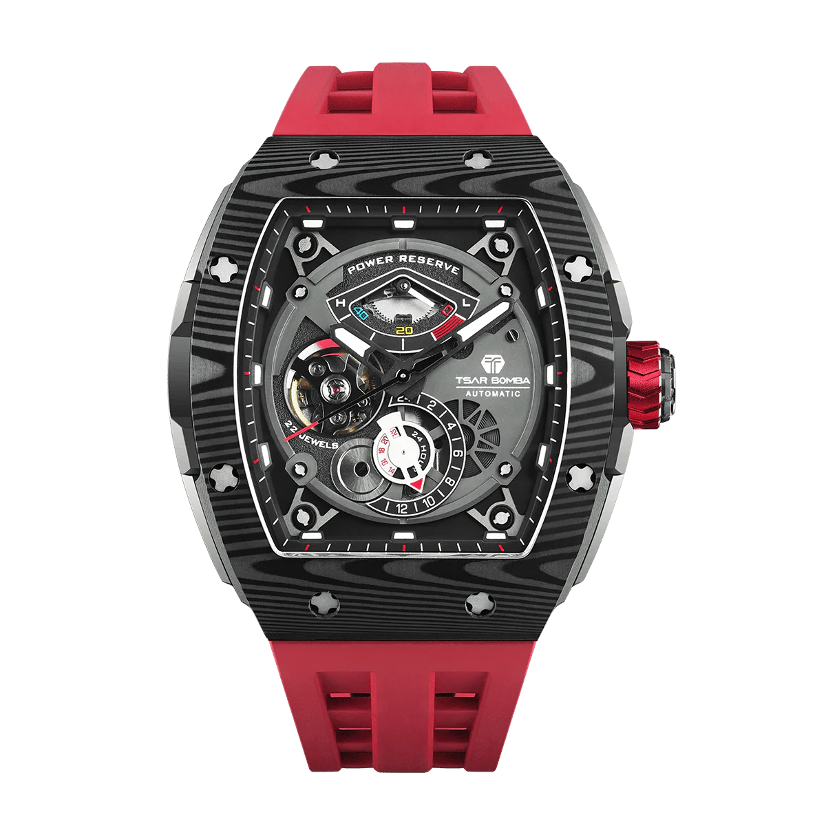 Elemental-Carbon Fiber Automatic Watch TB8210CF - Image 30