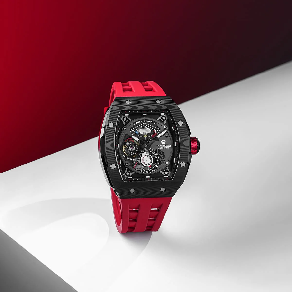 Elemental-Carbon Fiber Automatic Watch TB8210CF - Image 34
