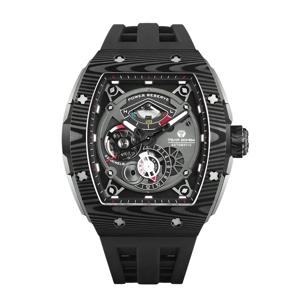 Elemental-Carbon Fiber Automatic Watch TB8210CF - Image 16