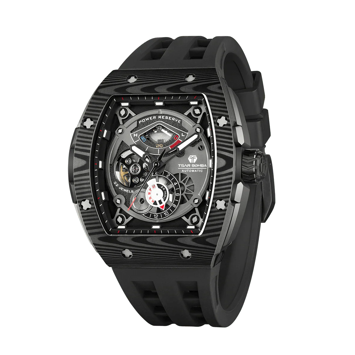Elemental-Carbon Fiber Automatic Watch TB8210CF - Image 17