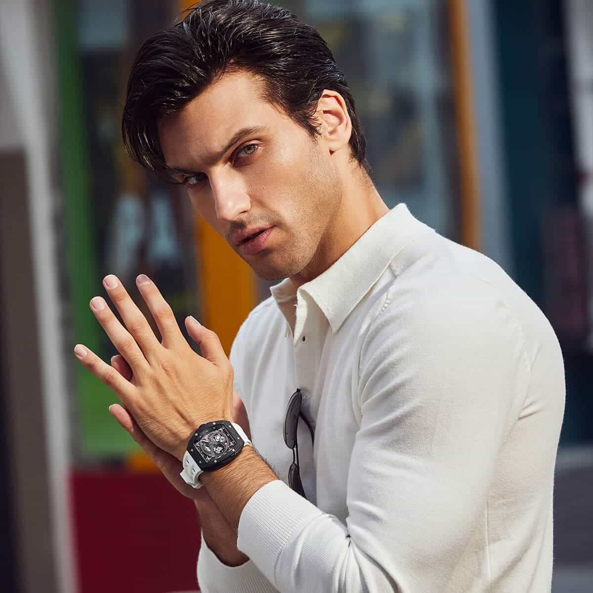 Elemental-Carbon Fiber Automatic Watch TB8210CF（US） - Image 5