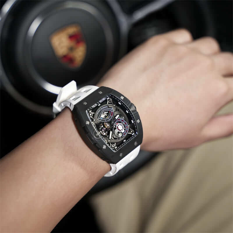 Elemental-Carbon Fiber Automatic Watch TB8210CF（US） - Image 6