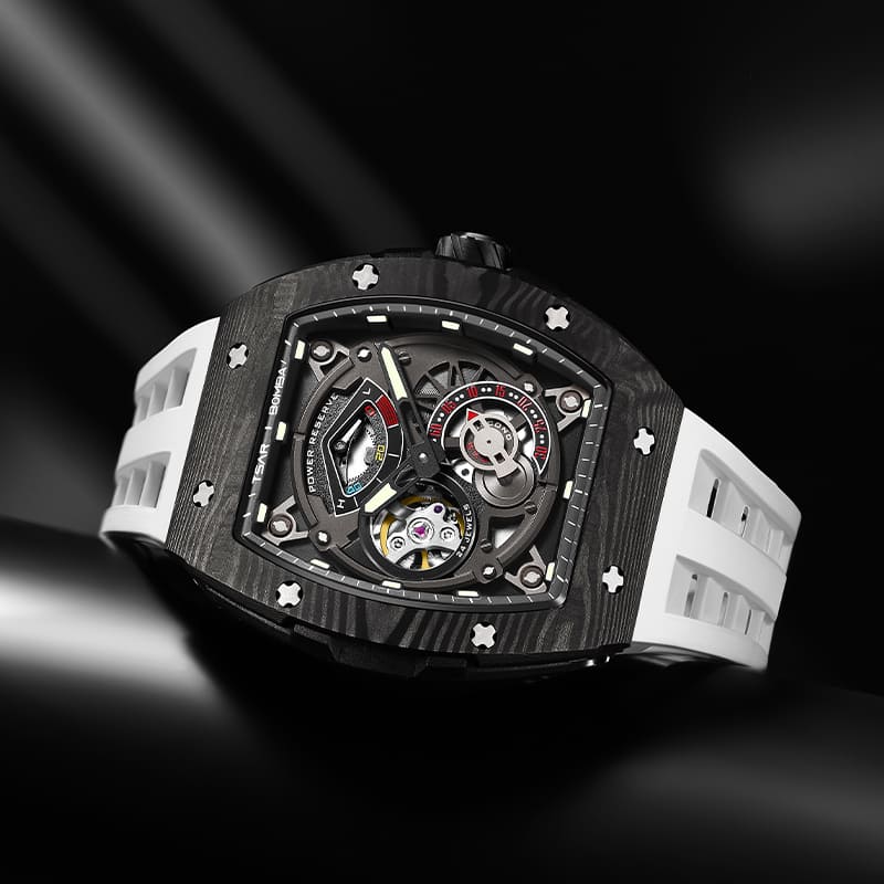 Elemental-Carbon Fiber Automatic Watch TB8210CF（US） - Image 7