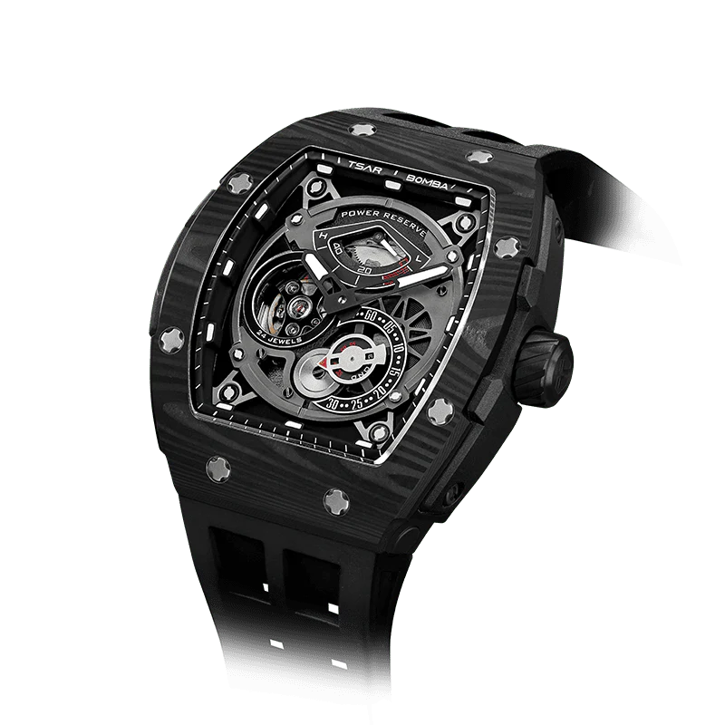 Elemental-Carbon Fiber Automatic Watch TB8210CF（US） - Image 8