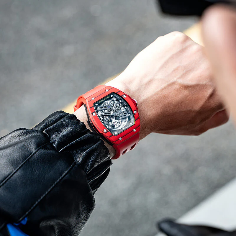 Atomic-Interchangeable Automatic Watch Combo Carbon Fiber - Image 10