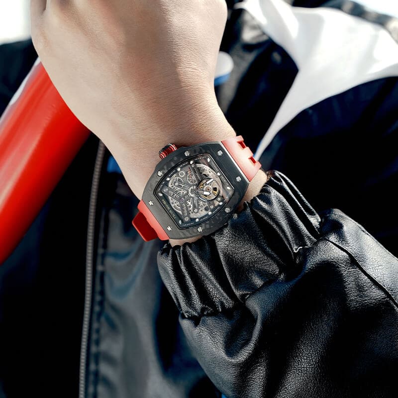 Atomic-Interchangeable Automatic Watch Combo Carbon Fiber - Image 11