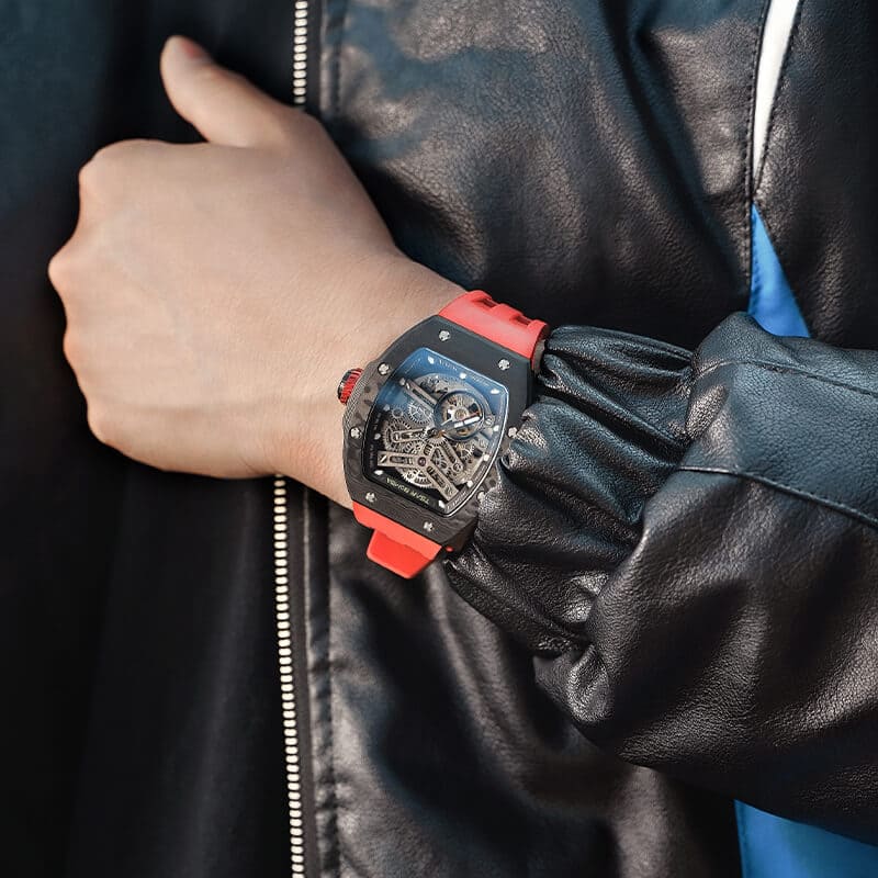 Atomic-Interchangeable Automatic Watch Combo Carbon Fiber - Image 12