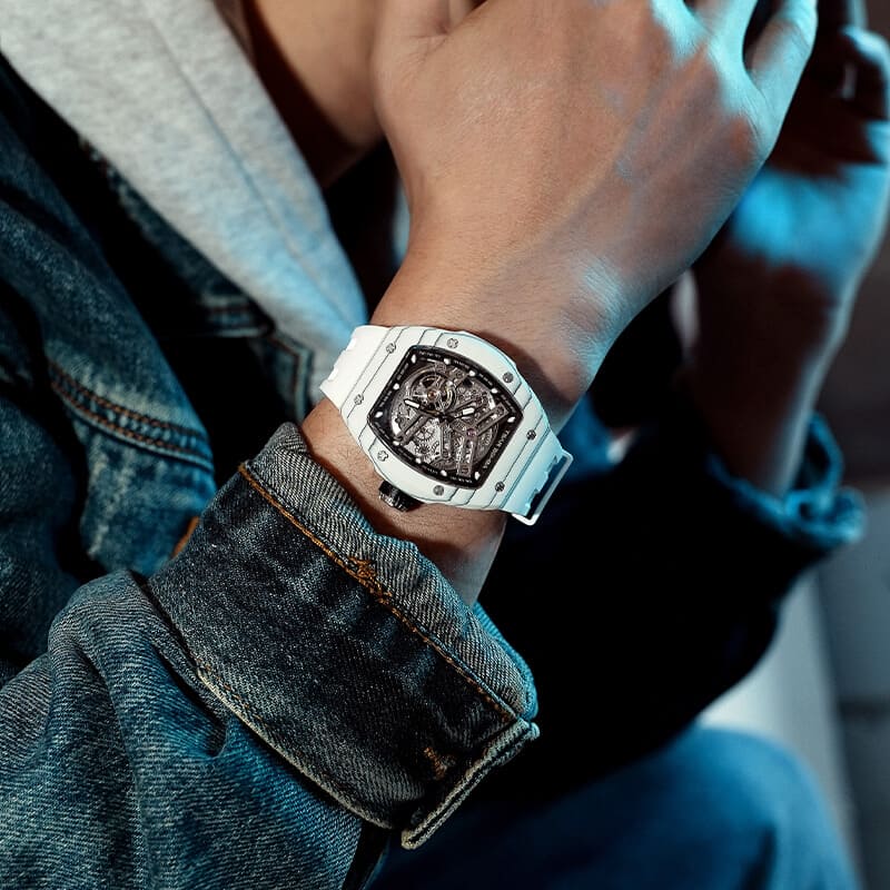 Atomic-Interchangeable Automatic Watch Combo Carbon Fiber - Image 17