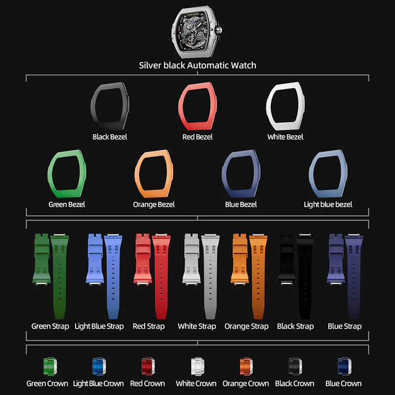 Atomic-Interchangeable Automatic Watch Combo FluoroRubber - Image 19