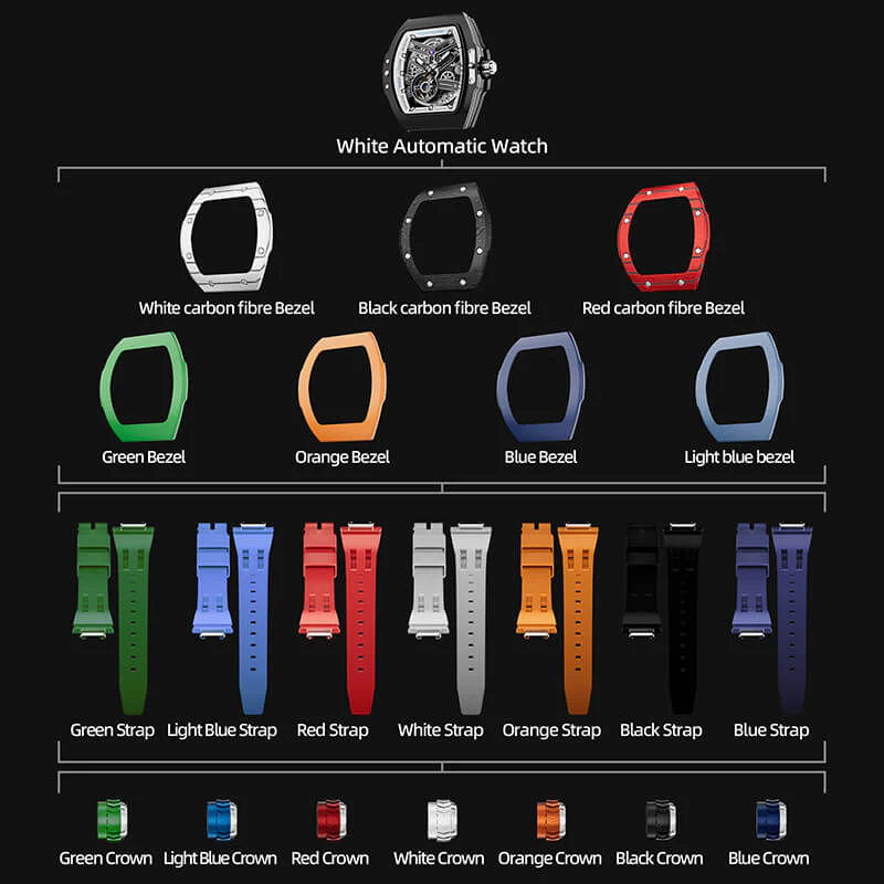 Atomic-Interchangeable Automatic Watch Combo Mixed Material - Image 3