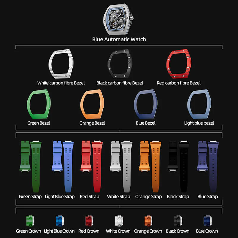 Atomic-Interchangeable Automatic Watch Combo Mixed Material - Image 37