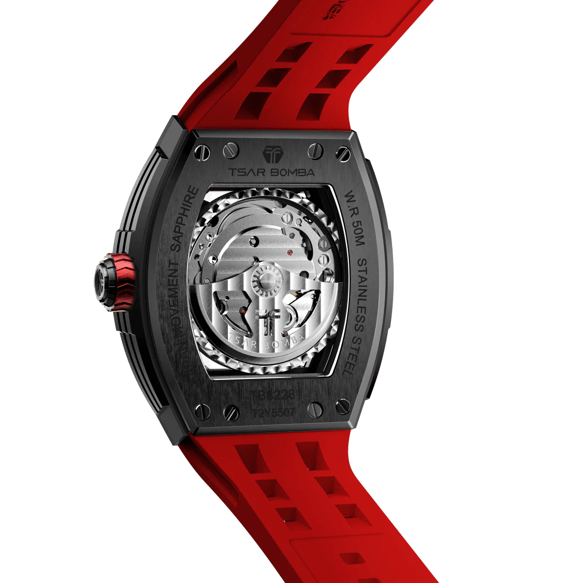 Elemental-Carbon Fiber Automatic Watch TB8228CF - Image 12