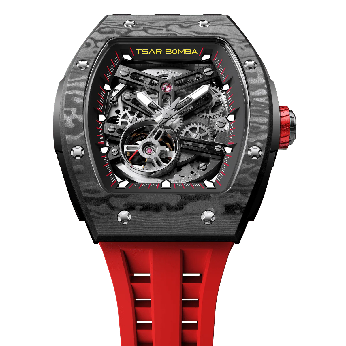 Elemental-Carbon Fiber Automatic Watch TB8228CF - Image 15