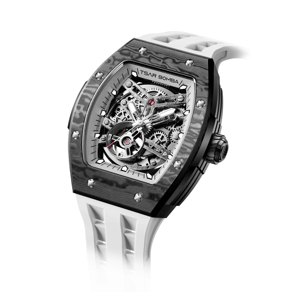 Elemental-Carbon Fiber Automatic Watch TB8228CF - Image 16