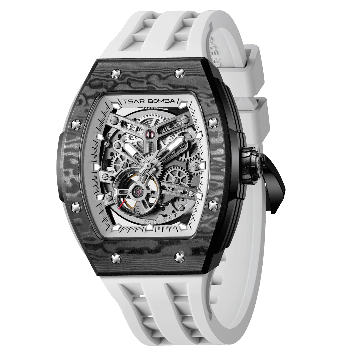 Elemental-Carbon Fiber Automatic Watch TB8228CF - Image 19