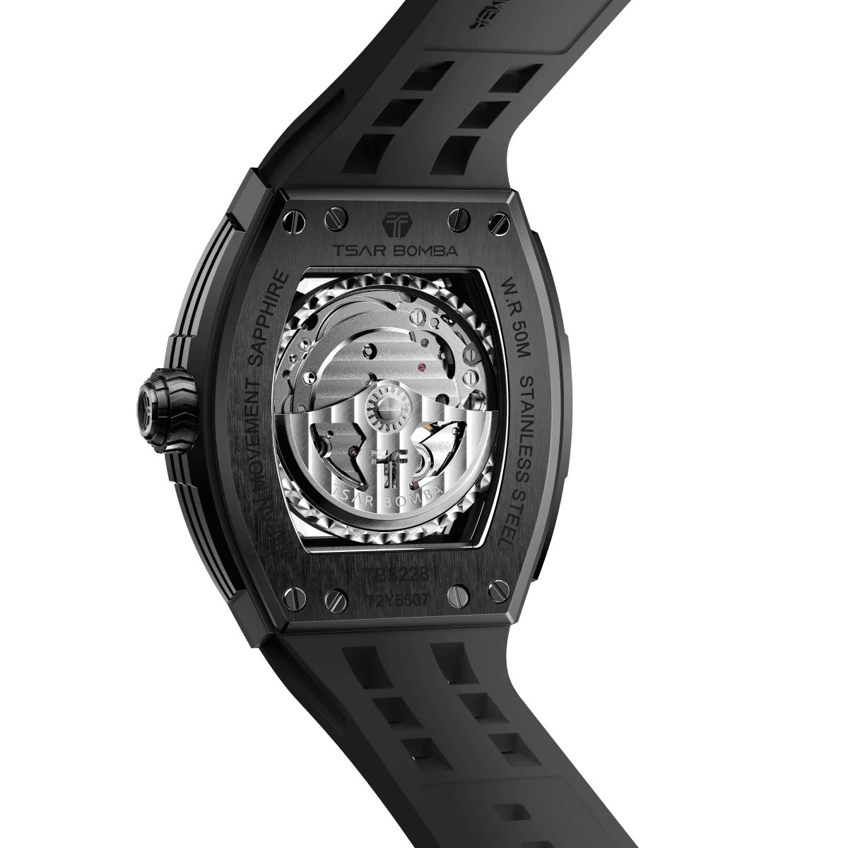 Elemental-Carbon Fiber Automatic Watch TB8228CF - Image 7